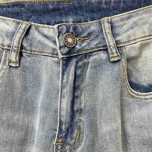 Replica Gucci Jeans For Men #1437819 $48.00 USD for Wholesale