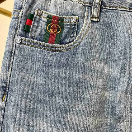Replica Gucci Jeans For Men #1437819 $48.00 USD for Wholesale
