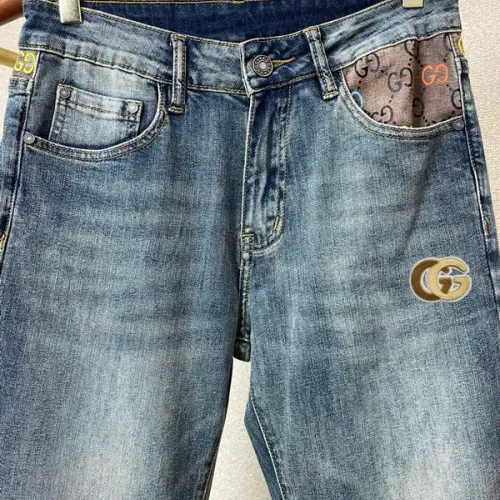 Replica Gucci Jeans For Men #1437820 $48.00 USD for Wholesale