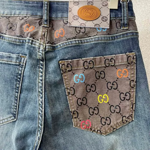 Replica Gucci Jeans For Men #1437820 $48.00 USD for Wholesale
