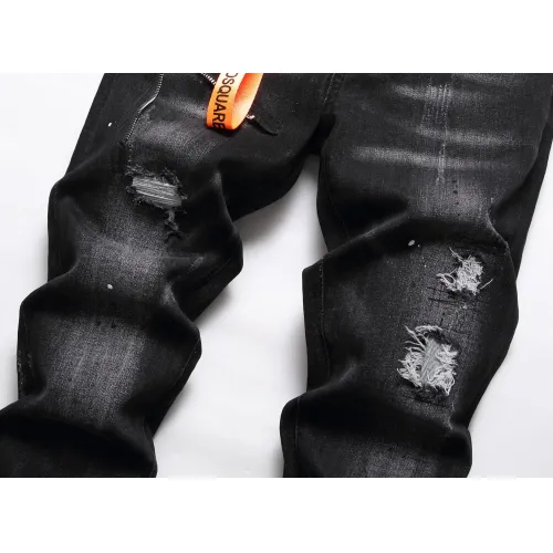 Replica Dsquared Jeans For Men #1437829 $48.00 USD for Wholesale