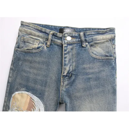 Replica Amiri Jeans For Men #1437841 $48.00 USD for Wholesale