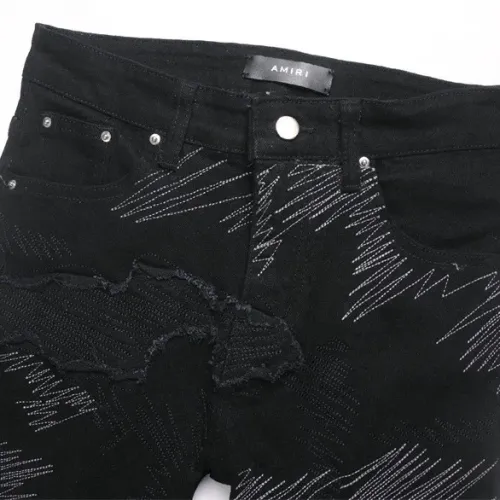 Replica Amiri Jeans For Men #1437843 $48.00 USD for Wholesale
