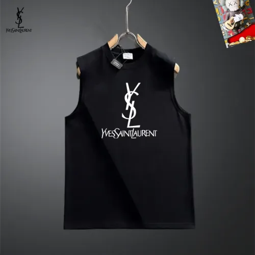 Cheap Yves Saint Laurent YSL T-shirts Sleeveless For Unisex #1437847, $$25.00 USD On Yves Saint Laurent YSL T-shirts