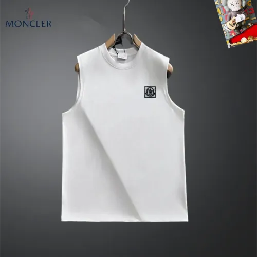Cheap Moncler T-Shirts Sleeveless For Unisex #1437854, $$25.00 USD On Moncler T-Shirts