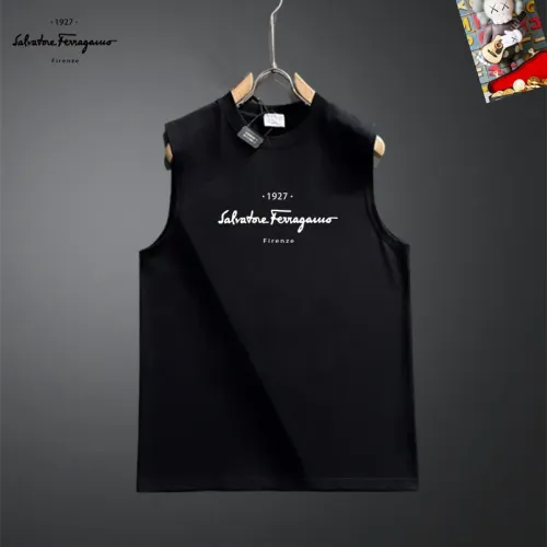 Cheap Salvatore Ferragamo T-Shirts Sleeveless For Unisex #1437863, $$25.00 USD On Salvatore Ferragamo T-Shirts