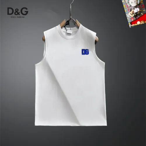 Cheap Dolce &amp; Gabbana D&amp;G T-Shirts Sleeveless For Unisex #1437886, $$25.00 USD On Dolce &amp; Gabbana D&amp;G T-Shirts