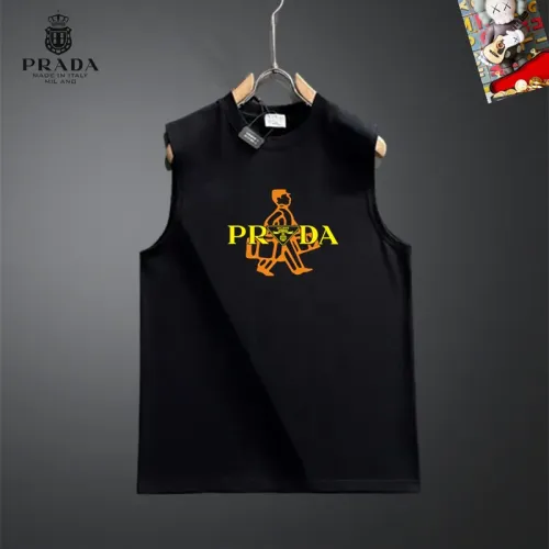 Cheap Prada T-Shirts Sleeveless For Unisex #1437891, $$25.00 USD On Prada T-Shirts