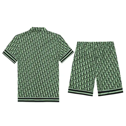 Replica Christian Dior Tracksuits Short Sleeved For Men #1437906 $52.00 USD for Wholesale
