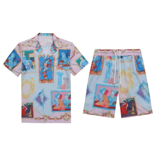 Cheap Versace Tracksuits Short Sleeved For Men #1437912, $$52.00 USD On Versace Tracksuits