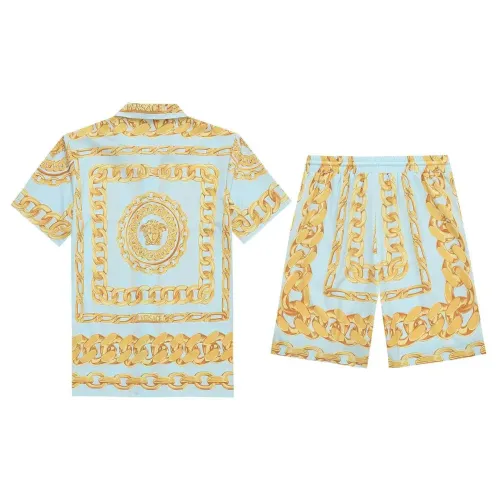 Cheap Versace Tracksuits Short Sleeved For Men #1437913, $$52.00 USD On Versace Tracksuits