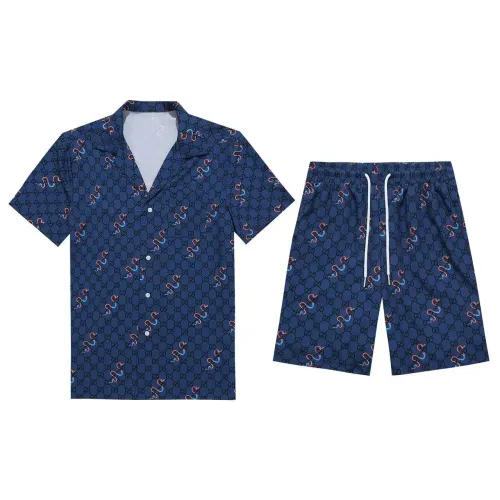 Cheap Gucci Tracksuits Short Sleeved For Men #1437917, $$52.00 USD On Gucci Tracksuits