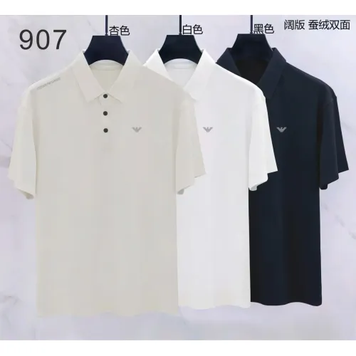 Replica Armani T-Shirts Short Sleeved For Men #1437923 $39.00 USD for Wholesale