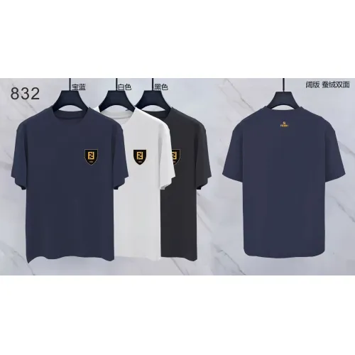 Replica Fendi T-Shirts Short Sleeved For Men #1438028 $38.00 USD for Wholesale