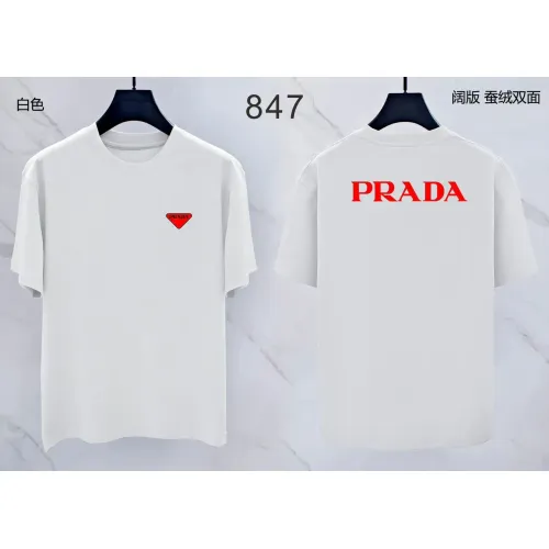 Cheap Prada T-Shirts Short Sleeved For Men #1438067, $$38.00 USD On Prada T-Shirts
