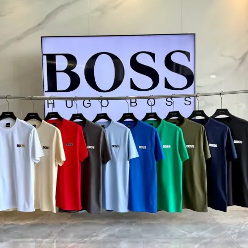 Replica Boss T-Shirts Short Sleeved For Men #1438089 $32.00 USD for Wholesale