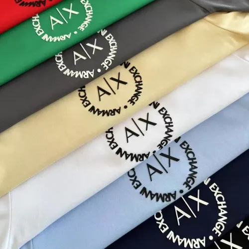 Replica Armani T-Shirts Short Sleeved For Men #1438103 $32.00 USD for Wholesale