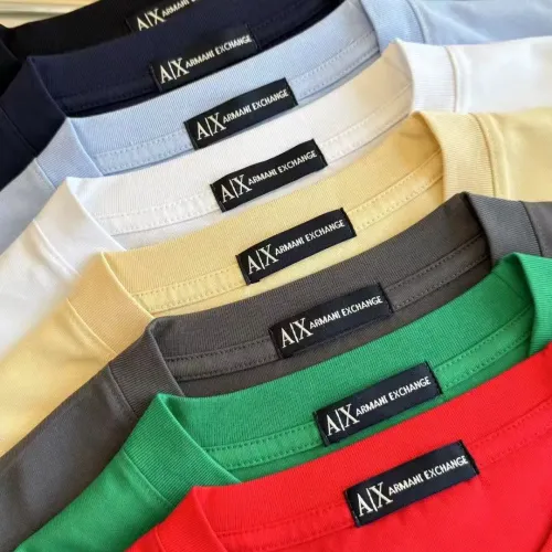 Replica Armani T-Shirts Short Sleeved For Men #1438108 $32.00 USD for Wholesale