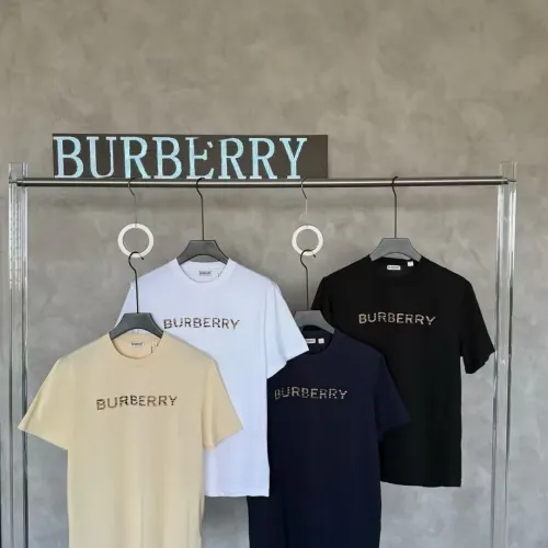 Replica Burberry T-Shirts Short Sleeved For Men #1438112 $32.00 USD for Wholesale