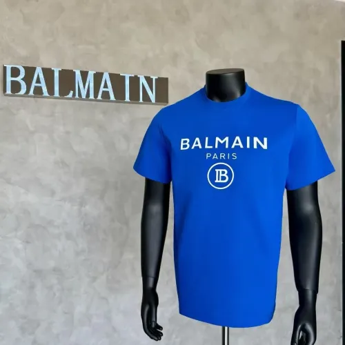 Cheap Balmain T-Shirts Short Sleeved For Men #1438115, $$32.00 USD On Balmain T-Shirts