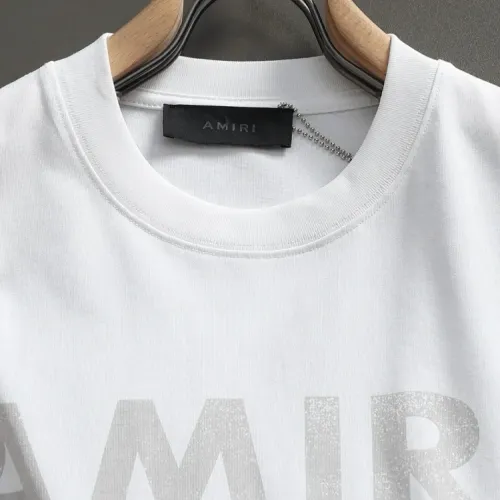 Replica Amiri T-Shirts Short Sleeved For Unisex #1438241 $36.00 USD for Wholesale