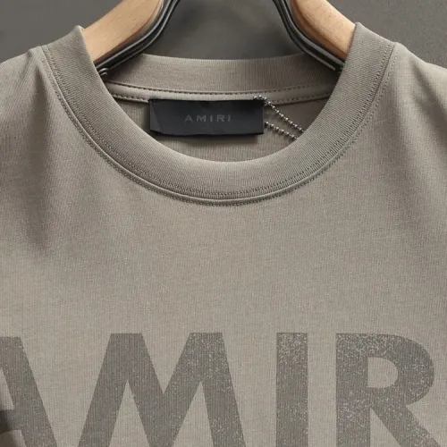 Replica Amiri T-Shirts Short Sleeved For Unisex #1438246 $36.00 USD for Wholesale