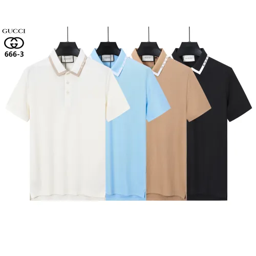 Replica Gucci T-Shirts Short Sleeved For Men #1438253 $38.00 USD for Wholesale