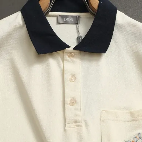 Replica Christian Dior T-Shirts Short Sleeved For Men #1438256 $40.00 USD for Wholesale