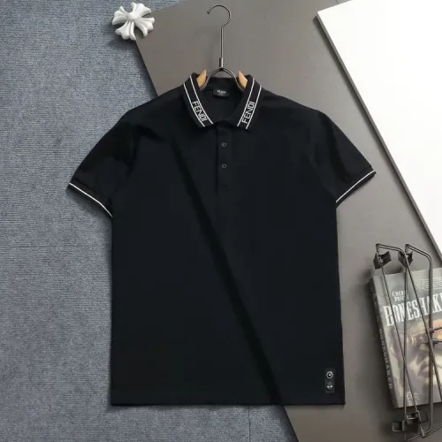 Cheap Fendi T-Shirts Short Sleeved For Men #1438270, $$40.00 USD On Fendi T-Shirts