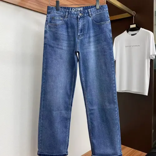 Replica LOEWE Jeans For Men #1438279 $48.00 USD for Wholesale