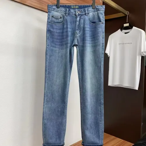 Replica LOEWE Jeans For Men #1438282 $48.00 USD for Wholesale