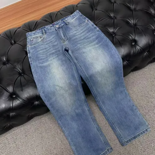 Replica Moncler Jeans For Men #1438286 $48.00 USD for Wholesale