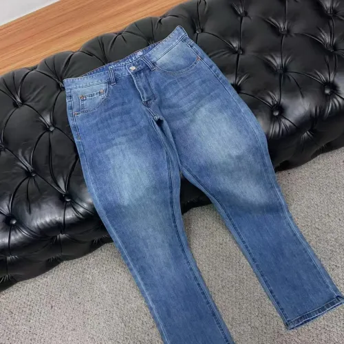 Replica Moncler Jeans For Men #1438287 $48.00 USD for Wholesale
