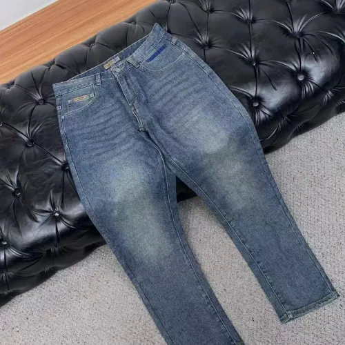 Replica Burberry Jeans For Men #1438291 $48.00 USD for Wholesale