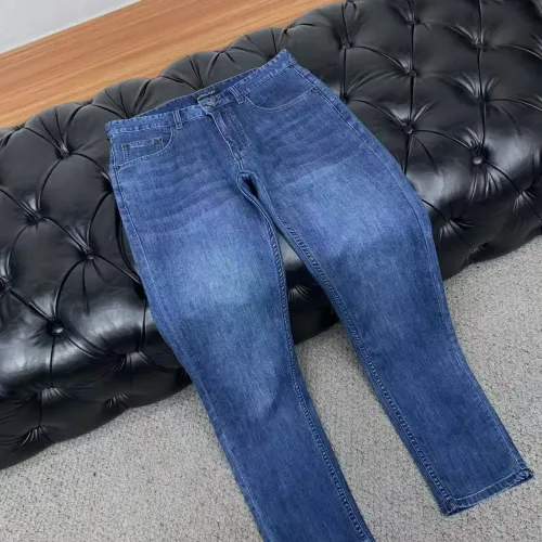 Replica Burberry Jeans For Men #1438292 $48.00 USD for Wholesale