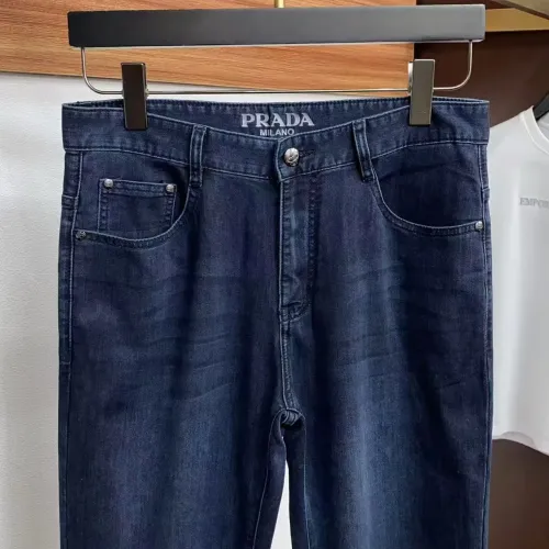 Replica Prada Jeans For Men #1438299 $48.00 USD for Wholesale