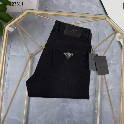 Replica Prada Jeans For Men #1438308 $39.00 USD for Wholesale