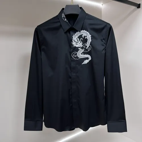 Cheap Armani Shirts Long Sleeved For Men #1438342, $$64.00 USD On Armani Shirts