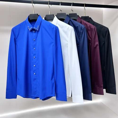 Replica Armani Shirts Long Sleeved For Men #1438353 $64.00 USD for Wholesale