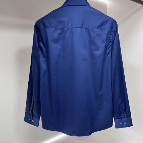 Replica Armani Shirts Long Sleeved For Men #1438357 $64.00 USD for Wholesale