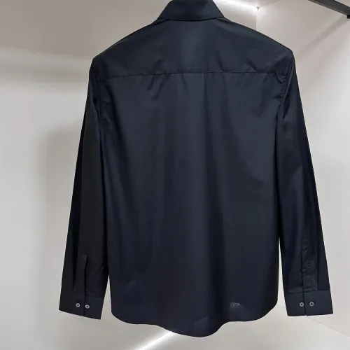 Replica Armani Shirts Long Sleeved For Men #1438358 $64.00 USD for Wholesale