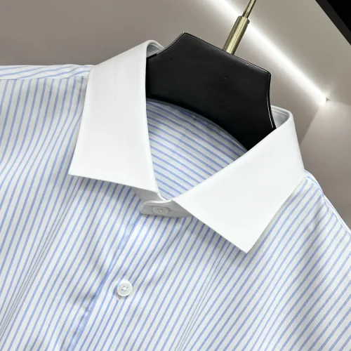 Replica Armani Shirts Long Sleeved For Men #1438366 $64.00 USD for Wholesale