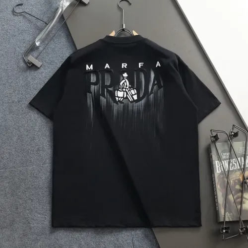 Replica Prada T-Shirts Short Sleeved For Unisex #1438373 $36.00 USD for Wholesale