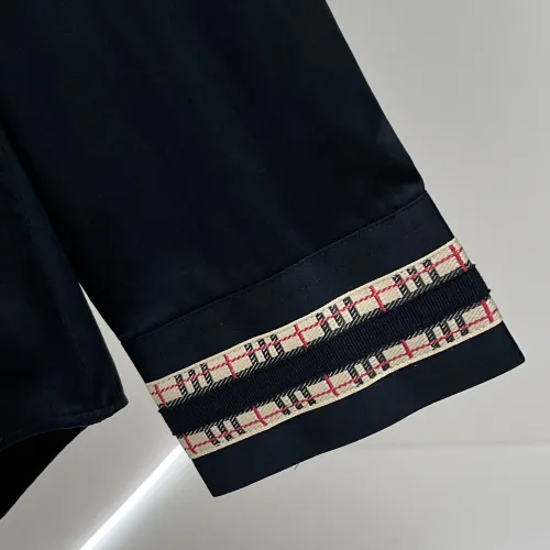 Replica Burberry Shirts Long Sleeved For Men #1438383 $64.00 USD for Wholesale