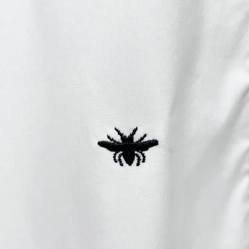 Replica Christian Dior Shirts Long Sleeved For Men #1438387 $64.00 USD for Wholesale