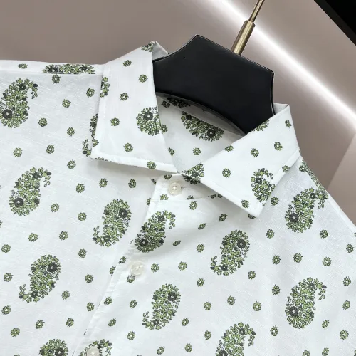 Replica Christian Dior Shirts Long Sleeved For Men #1438389 $68.00 USD for Wholesale