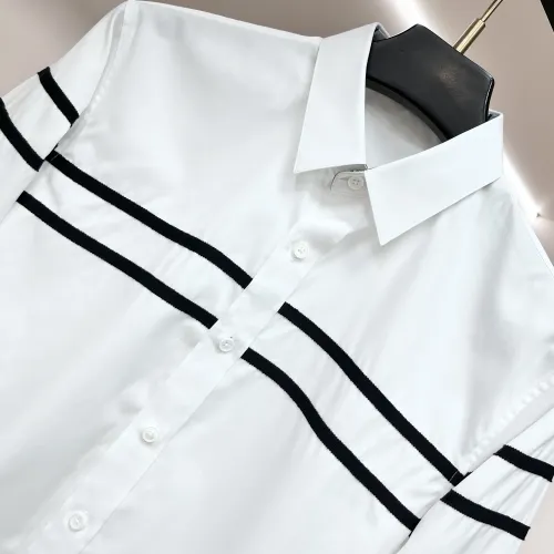 Replica Christian Dior Shirts Long Sleeved For Men #1438393 $68.00 USD for Wholesale