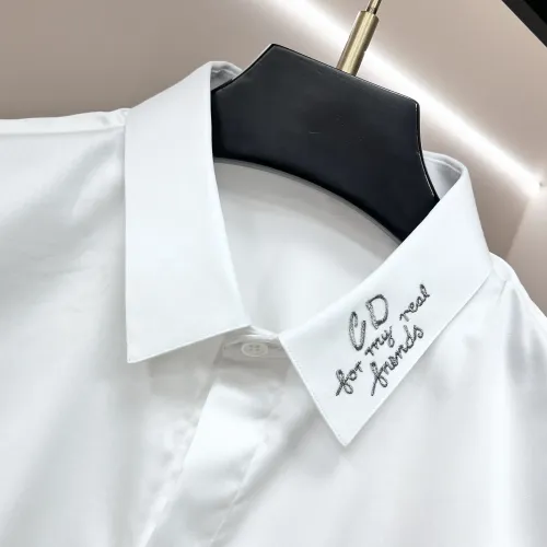 Replica Christian Dior Shirts Long Sleeved For Men #1438400 $68.00 USD for Wholesale