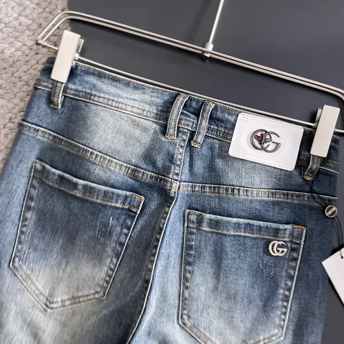 Replica Gucci Jeans For Men #1438412 $72.00 USD for Wholesale