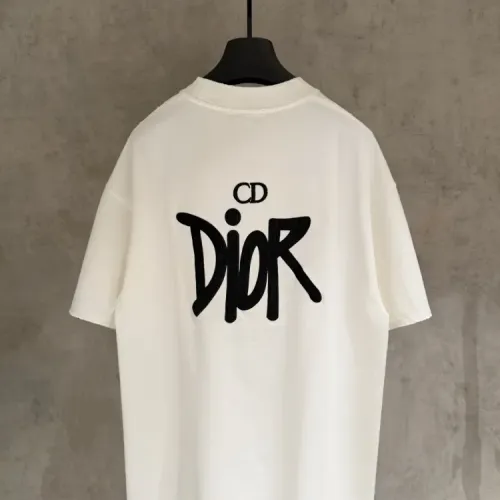 Replica Christian Dior T-Shirts Short Sleeved For Unisex #1438422 $45.00 USD for Wholesale